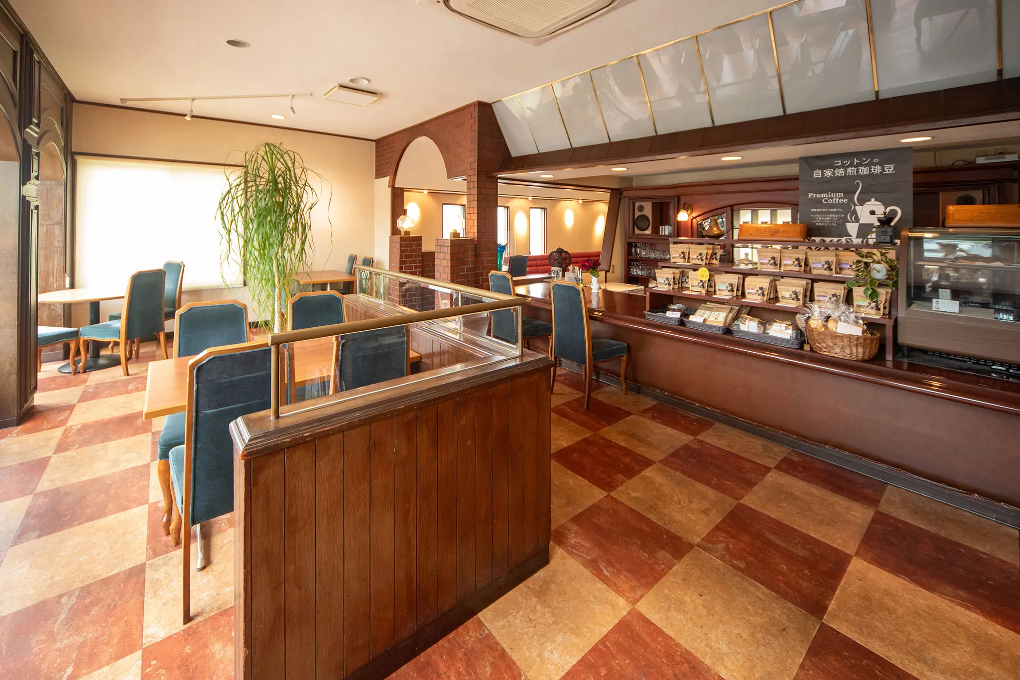 熊本県荒尾市の洋食レストランCOTTONの団体席